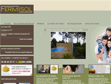 Tablet Screenshot of fermisol.com